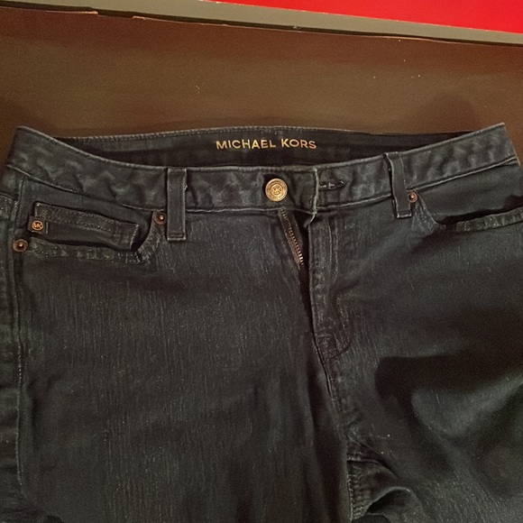 🎉Michael Kors Skinny Dark Capris Jeans! - Picture 2 of 7